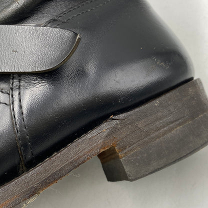 【現状渡し品】【メンズ/レディース】 BUCO ブコ REAL MCCOY'S リアルマッコイズ D131-4061#9900 HORSE HIDE ENGINEER BOOTS ホース ハイド エンジニア ブーツ 靴 164-260813-kh-04-izu サイズ：7 1/2 カラー：ブラック 万代Net店