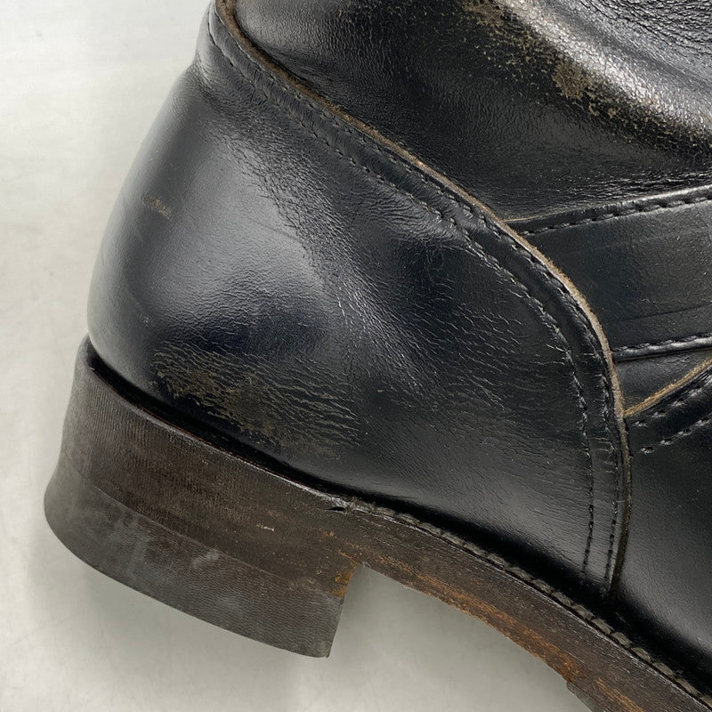 【現状渡し品】【メンズ/レディース】 BUCO ブコ REAL MCCOY'S リアルマッコイズ D131-4061#9900 HORSE HIDE ENGINEER BOOTS ホース ハイド エンジニア ブーツ 靴 164-260813-kh-04-izu サイズ：7 1/2 カラー：ブラック 万代Net店
