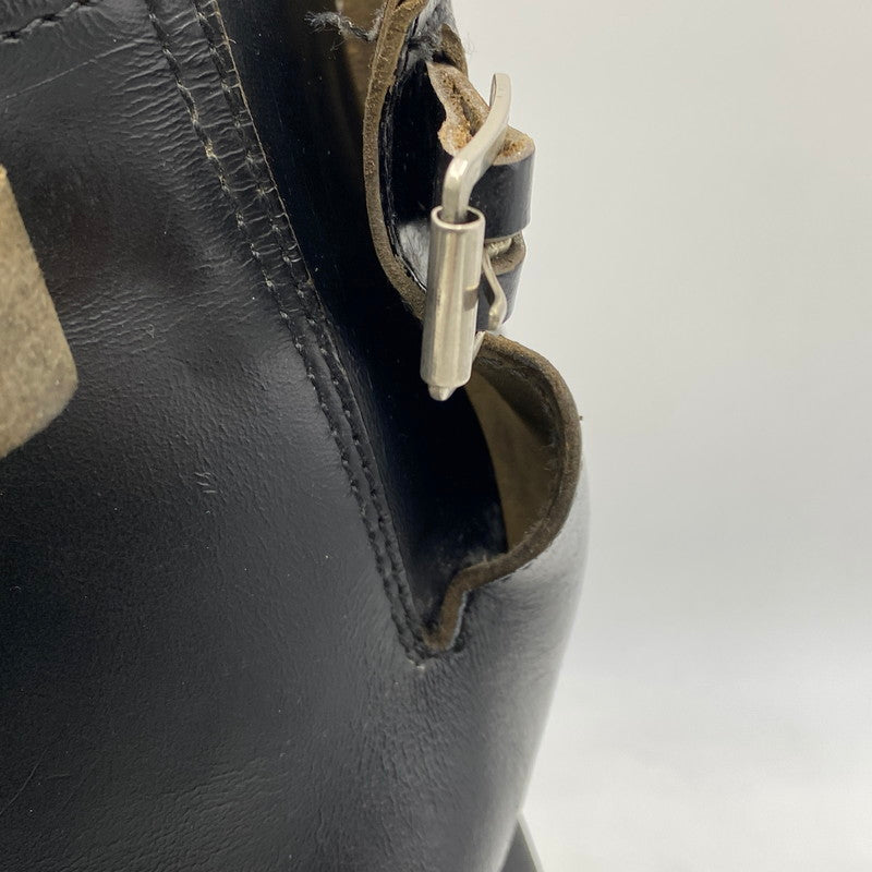 【現状渡し品】【メンズ/レディース】 BUCO ブコ REAL MCCOY'S リアルマッコイズ D131-4061#9900 HORSE HIDE ENGINEER BOOTS ホース ハイド エンジニア ブーツ 靴 164-260813-kh-04-izu サイズ：7 1/2 カラー：ブラック 万代Net店