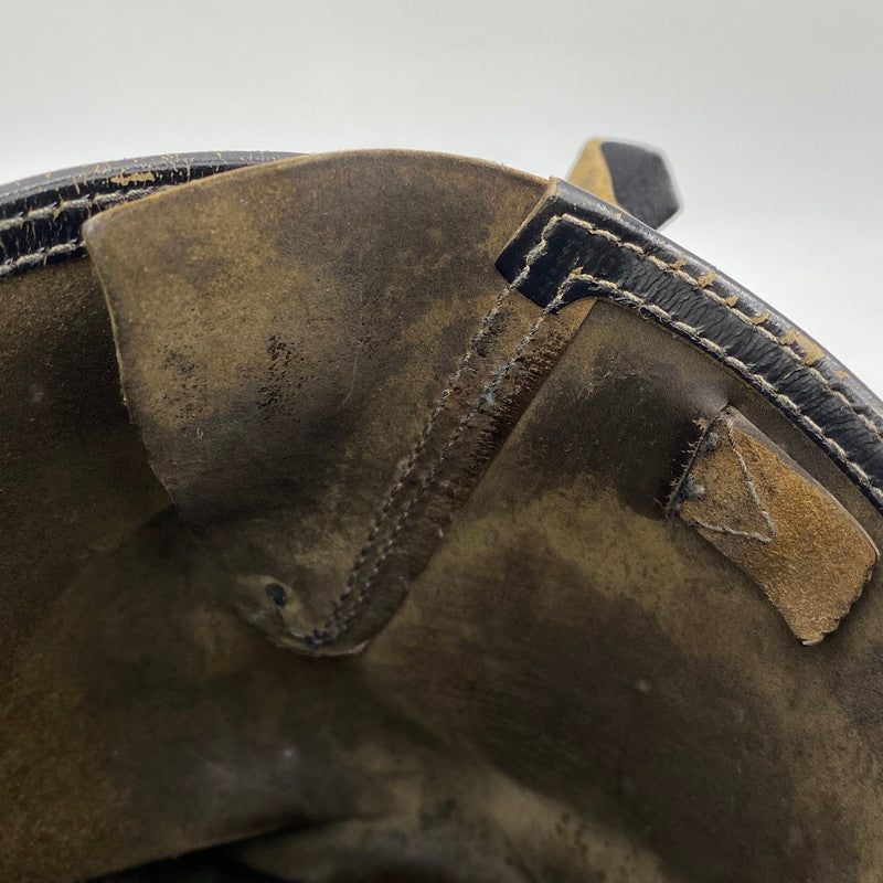 【現状渡し品】【メンズ/レディース】 BUCO ブコ REAL MCCOY'S リアルマッコイズ D131-4061#9900 HORSE HIDE ENGINEER BOOTS ホース ハイド エンジニア ブーツ 靴 164-260813-kh-04-izu サイズ：7 1/2 カラー：ブラック 万代Net店