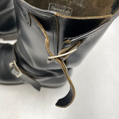 【現状渡し品】【メンズ/レディース】 BUCO ブコ REAL MCCOY'S リアルマッコイズ D131-4061#9900 HORSE HIDE ENGINEER BOOTS ホース ハイド エンジニア ブーツ 靴 164-260813-kh-04-izu サイズ：7 1/2 カラー：ブラック 万代Net店