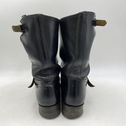 【現状渡し品】【メンズ/レディース】 BUCO ブコ REAL MCCOY'S リアルマッコイズ D131-4061#9900 HORSE HIDE ENGINEER BOOTS ホース ハイド エンジニア ブーツ 靴 164-260813-kh-04-izu サイズ：7 1/2 カラー：ブラック 万代Net店