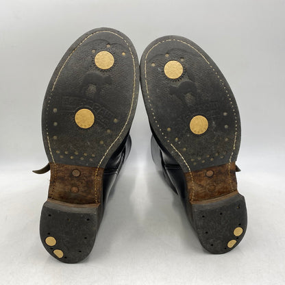 【現状渡し品】【メンズ/レディース】 BUCO ブコ REAL MCCOY'S リアルマッコイズ D131-4061#9900 HORSE HIDE ENGINEER BOOTS ホース ハイド エンジニア ブーツ 靴 164-260813-kh-04-izu サイズ：7 1/2 カラー：ブラック 万代Net店