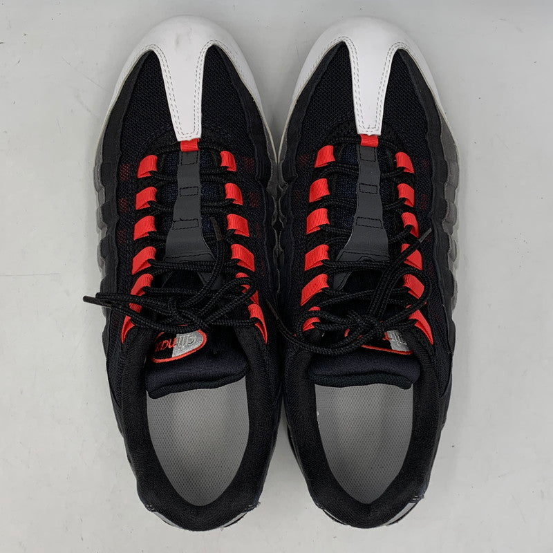 【中古品】【メンズ】 NIKE ナイキ AJ7292-101 AIR VAPORMAX エアー ヴェイパーマックス 95 スニーカー シューズ 靴 160-260824-ya-27-izu サイズ：31cm カラー：ブラック×レッド 万代Net店