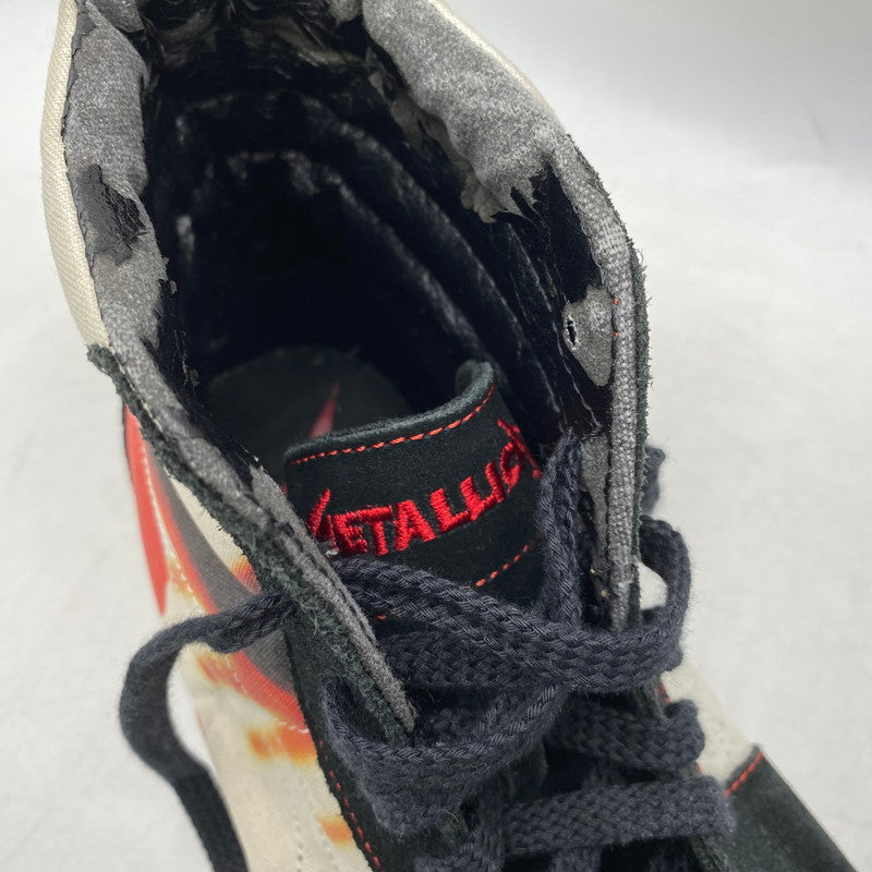 【ジャンク品】【メンズ】 VANS バンズ × METALLICA メタリカ SK8-HI KILL 'EM ALL スケートハイ キル ゼム オール スニーカー 靴 162-260813-kh-03-izu サイズ：US11 カラー：マルチ 万代Net店