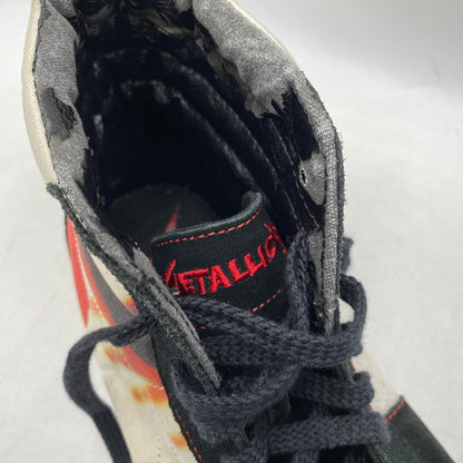 【ジャンク品】【メンズ】 VANS バンズ × METALLICA メタリカ SK8-HI KILL 'EM ALL スケートハイ キル ゼム オール スニーカー 靴 162-260813-kh-03-izu サイズ：US11 カラー：マルチ 万代Net店