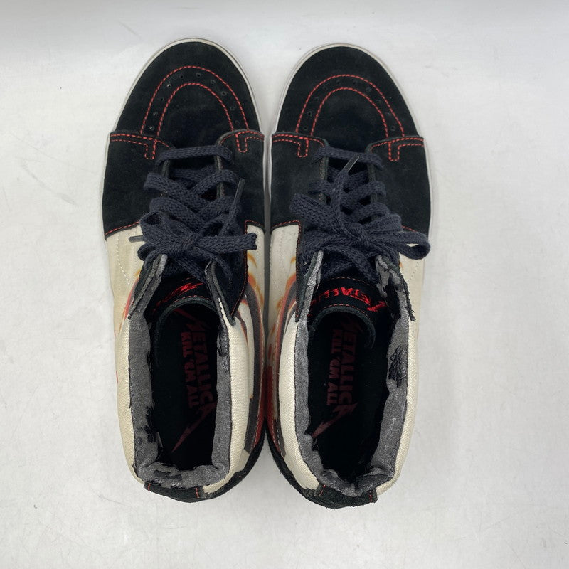 【ジャンク品】【メンズ】 VANS バンズ × METALLICA メタリカ SK8-HI KILL 'EM ALL スケートハイ キル ゼム オール スニーカー 靴 162-260813-kh-03-izu サイズ：US11 カラー：マルチ 万代Net店