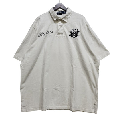【中古品】【メンズ】 Polo by Ralph Lauren ポロバイラルフローレン #3 POLO RL S/S POLO SHIRT 半袖 ポロシャツ 146-260824-as-02-izu サイズ：XXL カラー：ホワイト 万代Net店