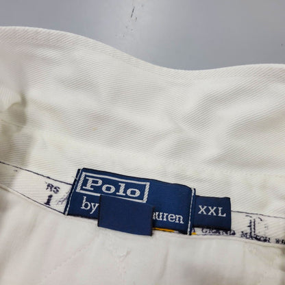 【中古品】【メンズ】 Polo by Ralph Lauren ポロバイラルフローレン #3 POLO RL S/S POLO SHIRT 半袖 ポロシャツ 146-260824-as-02-izu サイズ：XXL カラー：ホワイト 万代Net店