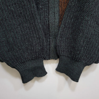 【中古品】【メンズ】 BEL MONDO ベルモンド LAMPO ZIP LAMA WOOL ACRYLIC ZIP KNIT SHIRT ラマウール アクリル ジップ ニット 146-260824-as-06-izu サイズ：50 カラー：マルチカラー 万代Net店