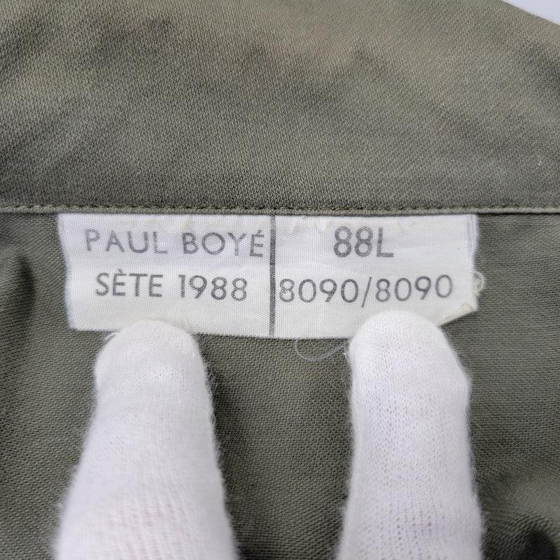 【現状渡し品】【メンズ】 FRENCH ARMY フレンチアーミー フランス軍 PAUL BOYE F-1 FIELD JACKET フィールドジャケット 146-260824-as-04-izu サイズ：88L カラー：カーキ 万代Net店