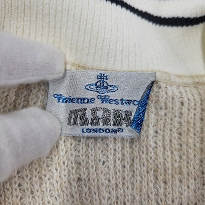 【中古品】【メンズ】 Vivienne WestwoodMAN ヴィヴィアンウエストウッドマン ORB POLO SHIRT 355-16421 オーブ ポロシャツ 141-260824-as-01-izu サイズ：M カラー：アイボリー 万代Net店