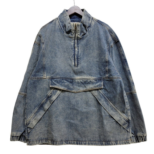 【中古品】【メンズ】 UNDREST アンドレスト DENIM ANORAK JACKET デニムアノラックジャケット 147-260824-as-05-izu サイズ：L カラー：インディゴ 万代Net店