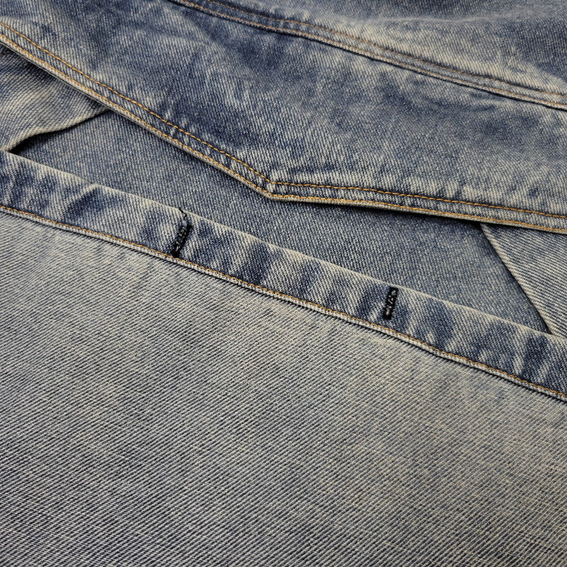 【中古品】【メンズ】 UNDREST アンドレスト DENIM ANORAK JACKET デニムアノラックジャケット 147-260824-as-05-izu サイズ：L カラー：インディゴ 万代Net店