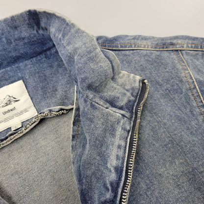 【中古品】【メンズ】 UNDREST アンドレスト DENIM ANORAK JACKET デニムアノラックジャケット 147-260824-as-05-izu サイズ：L カラー：インディゴ 万代Net店