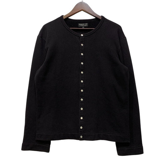 【中古品】【メンズ】 agnes b. HOMME アニエスベーオム SNAP CARDIGAN ET84M001 スナップカーディガン 141-260813-as-01-izu サイズ：2 カラー：ブラック 万代Net店