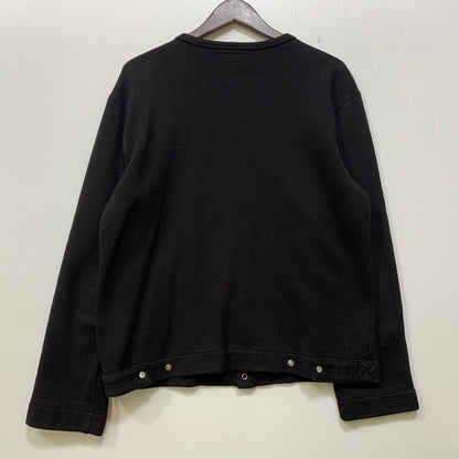 【中古品】【メンズ】 agnes b. HOMME アニエスベーオム SNAP CARDIGAN ET84M001 スナップカーディガン 141-260813-as-01-izu サイズ：2 カラー：ブラック 万代Net店
