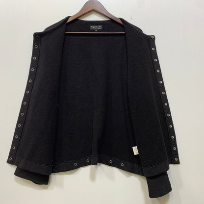 【中古品】【メンズ】 agnes b. HOMME アニエスベーオム SNAP CARDIGAN ET84M001 スナップカーディガン 141-260813-as-01-izu サイズ：2 カラー：ブラック 万代Net店