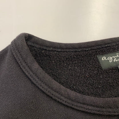 【中古品】【メンズ】 agnes b. HOMME アニエスベーオム SNAP CARDIGAN ET84M001 スナップカーディガン 141-260813-as-01-izu サイズ：2 カラー：ブラック 万代Net店