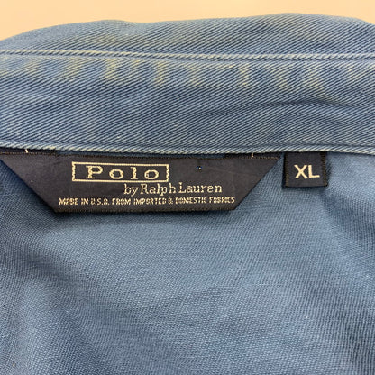 【中古品】【メンズ】 Polo by Ralph Lauren ポロバイラルフローレン SWING TOP スイングトップ USA製 チンスト付き ジャケット 146-260813-as-02-izu サイズ：XL カラー：ブルー 万代Net店