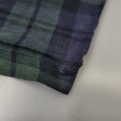 【中古品】【メンズ】 Polo by Ralph Lauren ポロバイラルフローレン SLEEPWEAR CHECK PAJAMAS PANTS スリープウェア チェック パジャマ パンツ 157-260824-as-11-izu サイズ：S カラー：グリーン×ネイビー 万代Net店