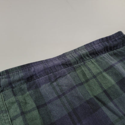 【中古品】【メンズ】 Polo by Ralph Lauren ポロバイラルフローレン SLEEPWEAR CHECK PAJAMAS PANTS スリープウェア チェック パジャマ パンツ 157-260824-as-11-izu サイズ：S カラー：グリーン×ネイビー 万代Net店