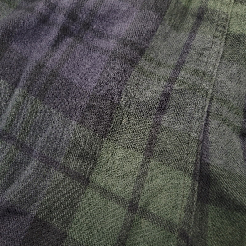 【中古品】【メンズ】 Polo by Ralph Lauren ポロバイラルフローレン SLEEPWEAR CHECK PAJAMAS PANTS スリープウェア チェック パジャマ パンツ 157-260824-as-11-izu サイズ：S カラー：グリーン×ネイビー 万代Net店
