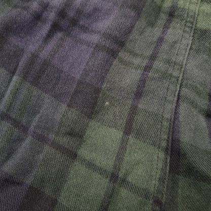 【中古品】【メンズ】 Polo by Ralph Lauren ポロバイラルフローレン SLEEPWEAR CHECK PAJAMAS PANTS スリープウェア チェック パジャマ パンツ 157-260824-as-11-izu サイズ：S カラー：グリーン×ネイビー 万代Net店