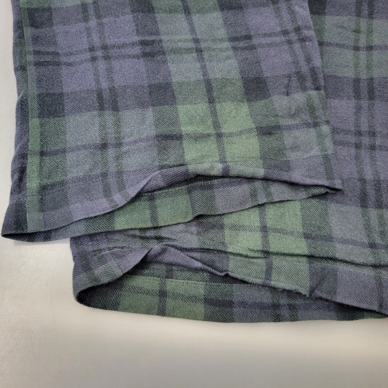 【中古品】【メンズ】 Polo by Ralph Lauren ポロバイラルフローレン SLEEPWEAR CHECK PAJAMAS PANTS スリープウェア チェック パジャマ パンツ 157-260824-as-11-izu サイズ：S カラー：グリーン×ネイビー 万代Net店