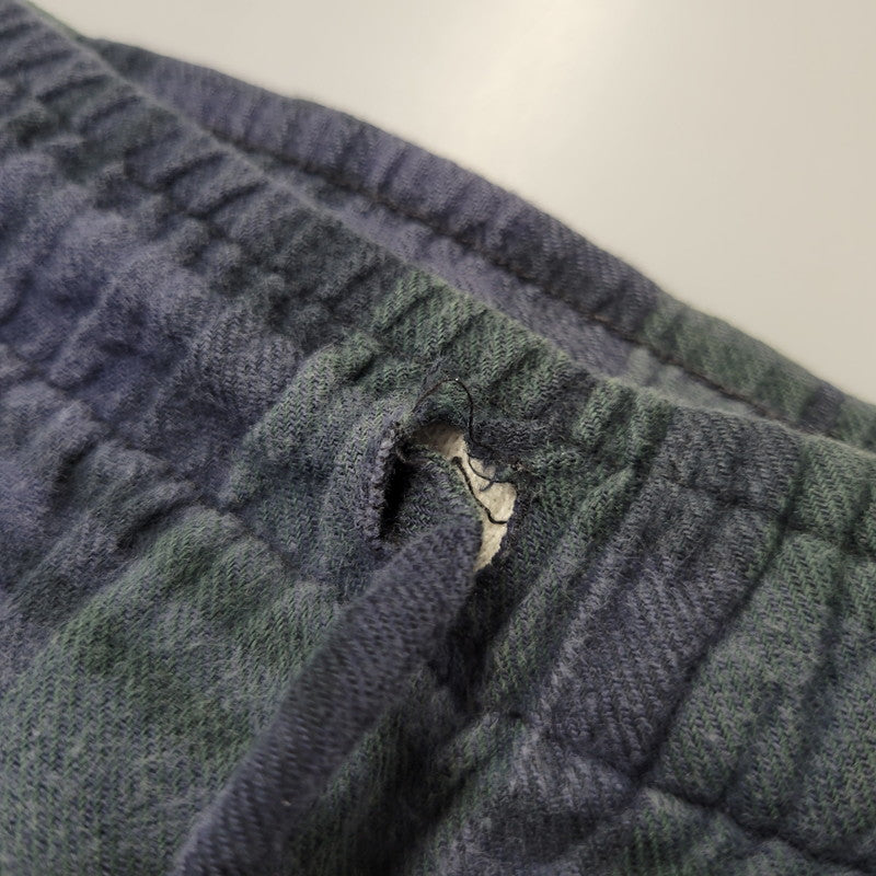 【中古品】【メンズ】 Polo by Ralph Lauren ポロバイラルフローレン SLEEPWEAR CHECK PAJAMAS PANTS スリープウェア チェック パジャマ パンツ 157-260824-as-11-izu サイズ：S カラー：グリーン×ネイビー 万代Net店