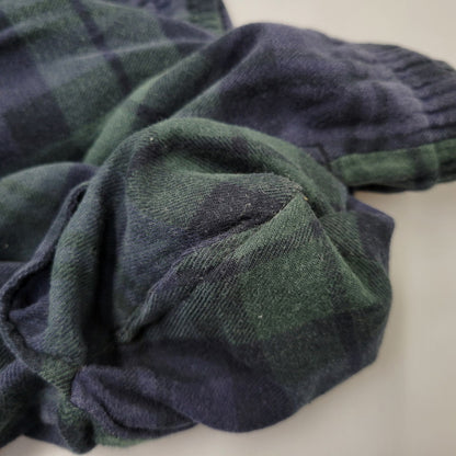 【中古品】【メンズ】 Polo by Ralph Lauren ポロバイラルフローレン SLEEPWEAR CHECK PAJAMAS PANTS スリープウェア チェック パジャマ パンツ 157-260824-as-11-izu サイズ：S カラー：グリーン×ネイビー 万代Net店