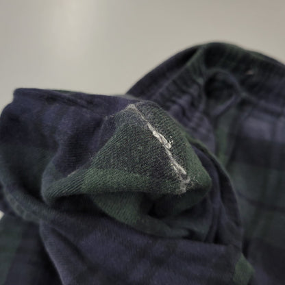 【中古品】【メンズ】 Polo by Ralph Lauren ポロバイラルフローレン SLEEPWEAR CHECK PAJAMAS PANTS スリープウェア チェック パジャマ パンツ 157-260824-as-11-izu サイズ：S カラー：グリーン×ネイビー 万代Net店
