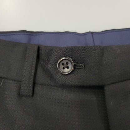 【中古品】【メンズ】 TWENTY FOUR SEVEN 24/7 WOOL 2B TAILORED SUIT SET UP テーラード スーツ セットアップ 147-260824-as-07-izu サイズ：胸囲92 胴囲78 身長175 カラー：ブラック 万代Net店