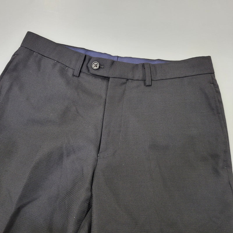 【中古品】【メンズ】 TWENTY FOUR SEVEN 24/7 WOOL 2B TAILORED SUIT SET UP テーラード スーツ セットアップ 147-260824-as-07-izu サイズ：胸囲92 胴囲78 身長175 カラー：ブラック 万代Net店