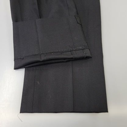 【中古品】【メンズ】 TWENTY FOUR SEVEN 24/7 WOOL 2B TAILORED SUIT SET UP テーラード スーツ セットアップ 147-260824-as-07-izu サイズ：胸囲92 胴囲78 身長175 カラー：ブラック 万代Net店
