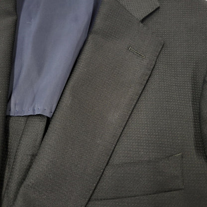 【中古品】【メンズ】 TWENTY FOUR SEVEN 24/7 WOOL 2B TAILORED SUIT SET UP テーラード スーツ セットアップ 147-260824-as-07-izu サイズ：胸囲92 胴囲78 身長175 カラー：ブラック 万代Net店
