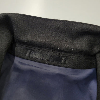 【中古品】【メンズ】 TWENTY FOUR SEVEN 24/7 WOOL 2B TAILORED SUIT SET UP テーラード スーツ セットアップ 147-260824-as-07-izu サイズ：胸囲92 胴囲78 身長175 カラー：ブラック 万代Net店