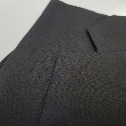 【中古品】【メンズ】 TWENTY FOUR SEVEN 24/7 WOOL 2B TAILORED SUIT SET UP テーラード スーツ セットアップ 147-260824-as-07-izu サイズ：胸囲92 胴囲78 身長175 カラー：ブラック 万代Net店