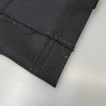 【中古品】【メンズ】 TWENTY FOUR SEVEN 24/7 WOOL 2B TAILORED SUIT SET UP テーラード スーツ セットアップ 147-260824-as-07-izu サイズ：胸囲92 胴囲78 身長175 カラー：ブラック 万代Net店