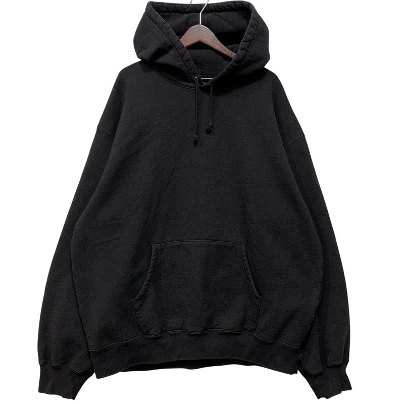 【中古品】【メンズ】 SUPREME シュプリーム FRAYED HOODED SWEATSHIRT フレイド フーデッド スウェットシャツ パーカー トップス 149-260813-kh-05-izu サイズ：XXL カラー：ブラック 万代Net店