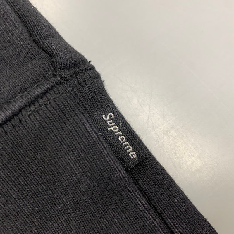 【中古品】【メンズ】 SUPREME シュプリーム FRAYED HOODED SWEATSHIRT フレイド フーデッド スウェットシャツ パーカー トップス 149-260813-kh-05-izu サイズ：XXL カラー：ブラック 万代Net店