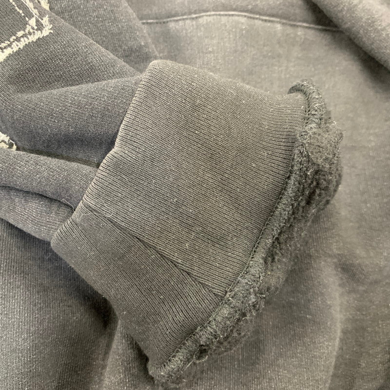 【中古品】【メンズ】 SUPREME シュプリーム FRAYED HOODED SWEATSHIRT フレイド フーデッド スウェットシャツ パーカー トップス 149-260813-kh-05-izu サイズ：XXL カラー：ブラック 万代Net店