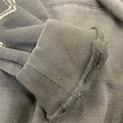 【中古品】【メンズ】 SUPREME シュプリーム FRAYED HOODED SWEATSHIRT フレイド フーデッド スウェットシャツ パーカー トップス 149-260813-kh-05-izu サイズ：XXL カラー：ブラック 万代Net店