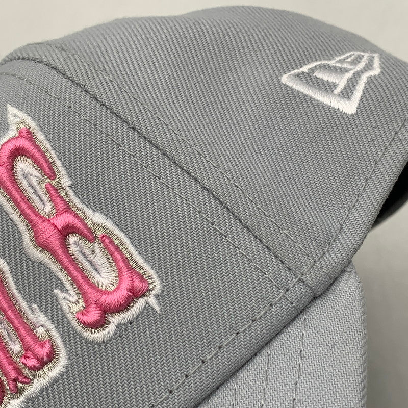 【中古品】【メンズ】 SUPREME シュプリーム × NEWERA ニューエラ GOTHIC OUTLINE ADJUSTABLE ゴシック アウトライン アジャスタブル 帽子 キャップ 185-260813-kh-07-izu サイズ：F カラー：グレー 万代Net店
