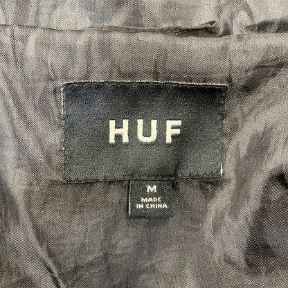 【中古品】【メンズ】 HUF ハフ STANDARD SHELL JACKET スタンダード シェル ジャケット アウター 142-260827-cs-07-izu サイズ：M カラー：ブラック 万代Net店