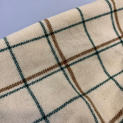 【現状渡し品】【メンズ】 WOOLRICH ウールリッチ 70’S FLEECELINER CHECK JACKET フリース ライナー チェック ジャケット アウター 146-260827-cs-10-izu サイズ：L カラー：クリーム 万代Net店