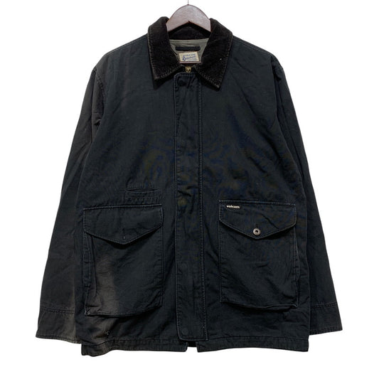 【現状渡し品】【メンズ】 VOLCOM WORKWEAR ボルコム ワークウエア WORK JACKET ワーク ジャケット アウター 142-260827-cs-08-izu サイズ：S カラー：ブラック 万代Net店
