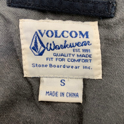 【現状渡し品】【メンズ】 VOLCOM WORKWEAR ボルコム ワークウエア WORK JACKET ワーク ジャケット アウター 142-260827-cs-08-izu サイズ：S カラー：ブラック 万代Net店