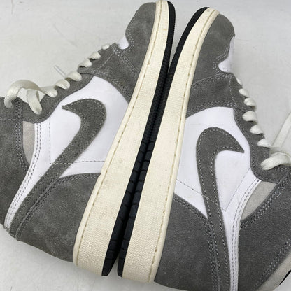 【中古品】【レディース】 NIKE ナイキ FD1437-051 GS AIR JORDAN 1 RETRO HIGH OG エア ジョーダン 1 レトロ ハイ OG スニーカー 靴 166-260829-kh-12-izu サイズ：24 カラー：BLACK/FIRE RED-WHITE-LIGHT SMOKE GREY 万代Net店