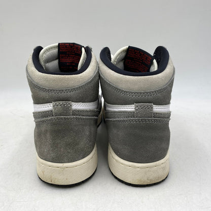 【中古品】【レディース】 NIKE ナイキ FD1437-051 GS AIR JORDAN 1 RETRO HIGH OG エア ジョーダン 1 レトロ ハイ OG スニーカー 靴 166-260829-kh-12-izu サイズ：24 カラー：BLACK/FIRE RED-WHITE-LIGHT SMOKE GREY 万代Net店